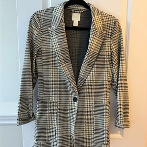 H&M Plaid Blazer
